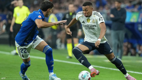 ريال مدريد يقسو على أوفييدو بثلاثية مبابي وفينيسيوس