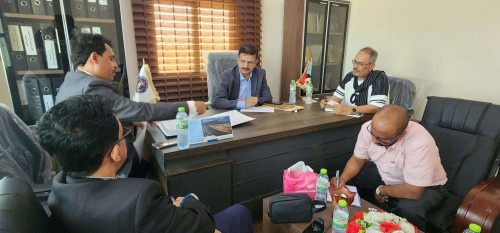 فريق التوجيه والرقابة الرئاسي يطلع على مستوى الأداء التنظيمي وسير عمل إدارات انتقالي سقطرى