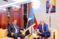 الكثيري يطّلع على أوضاع مطار عدن الدولي ومشاريعه التطويرية