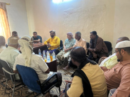 انتقالي الشحر يعقد لقاءً مشتركاً مع مكتب التجارة والصناعة بالمديرية 