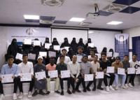 منسقية الانتقالي بجامعة حضرموت تُختتم برنامج التوجيه المهني