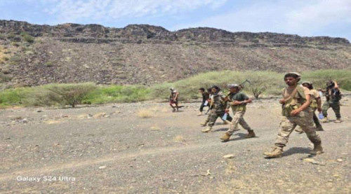القوات المسلحة الجنوبية تنفذ هجوما على معاقل تنظيم القاعدة الإرهابي بأبين