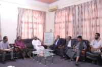 فريق التوجيه والرقابة الرئاسي يتفقد الهيئة العامة للمصائد السمكية بالمهرة