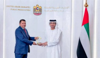 النائب العام يبحث مع نظيره الإماراتي تعزيز التعاون الثنائي في المجالات القانونية