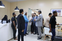 فريق التوجيه والرقابة الرئاسي يزور مطار سقطرى الدولي