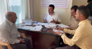 فريق التوجيه والرقابة الرئاسي يطلع على سير عمل عدد من إدارات تنفيذية انتقالي الضالع