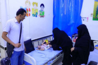 انتقالي شبوة يتفقد قسم الأطفال في مستشفى الأمومة والطفولة بمدينة عتق