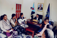 رئيس تنفيذية انتقالي أبين يلتقي مدير شرطة زنجبار ويبحث التحديات الأمنية بالمديرية