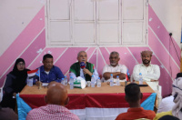 فريق التوجيه والرقابة الرئاسي يعقد لقاءً موسعاً بالقيادة المحلية لانتقالي الشحر واللجان المجتمعية بالمديرية 