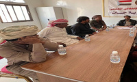 تنفيذية انتقالي حات تناقش الأوضاع الاقتصادية والتعليمية بالمديرية