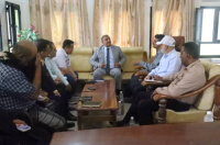 فريق الرقابة والتوجيه الرئاسي يطلع على عمل مكتبي مؤسسة الاتصالات والبريد بمحافظة لحج