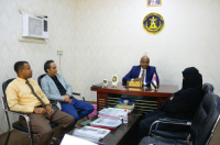 الأمانة العامة بالانتقالي تطلع على سير عمل إدارتي التعليم والشباب والرياضة بانتقالي حضرموت