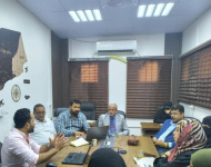 الوكيل الشبحي يلتقي منسق البنك الدولي ويناقش معه مراجعة تدخلات البنك الدولي في بلادنا