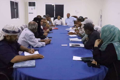 فريق التوجيه والرقابة الرئاسي يلتقي المفوضية الجنوبية المستقلة لمكافحة الفساد في لحج