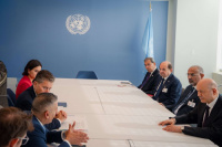 الرئيس الزُبيدي يلتقي ضمن وفد مجلس القيادة وزير الخارجية الألماني ووكيل الأمين العام للأمم المتحدة للشؤون الإنسانية