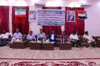 فريق التوجيه والرقابة الرئاسي يعقد لقاءً مع المجلس العام لأبناء محافظتي المهرة وسقطرى