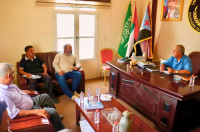 فريق التوجيه والرقابة الرئاسي يلتقي كبير مسؤولي البرامج بالمعهد الديمقراطي الأمريكي NDI