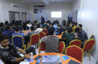 فريق التوجيه الرئاسي يشارك في انطلاق برنامج الطريق إلى سوق العمل التقني في حضرموت