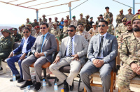فريق التوجيه والرقابة الرئاسي يدشن دورة تدريبية لتأهيل وهيكلة قوات اللواء الأول مشاة بحري بسقطرى