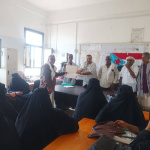 انتقالي خنفر يكرم عدداً من معلمي مدرسة الشهيد عبده هيثم بمدينة الكود