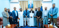 الأمين العام للمجلس الانتقالي يلتقي فريق قافلة أبناء وادي حضرموت إلى الضالع