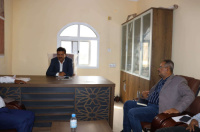 فريق التوجيه والرقابة الرئاسي يطلع على سير عمل الهيئة العامة للأراضي والتخطيط العمراني بسقطرى