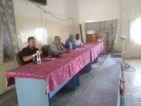 فريق التوجيه والرقابة الرئاسي يزور كلية التربية بجامعة أبين