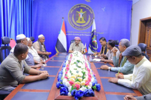 انتقالي وادي وصحراء حضرموت يقف أمام التحضيرات لإقامة مطلع حافة القطن