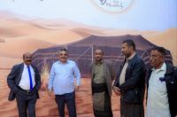 الشيخ لحمر يطلع على التحضيرات النهائية لانطلاق مسابقة "شاعر شبوة"