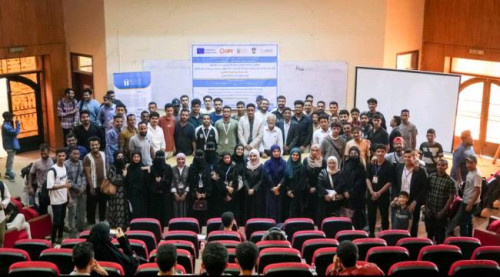 مؤسسة انسجام تنفذ خامس جلساتها الحوارية حول بناء السلام والحوار الطلابي بالعاصمة عدن