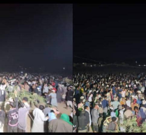 شبوة.. جموع غفيرة تشيع المناضل عبدربه محرق ووالدته