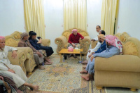 الكثيري يلتقي عدداً من مشايخ وأعيان وادي وصحراء حضرموت ويؤكد أهمية تماسك الجبهة الداخلية