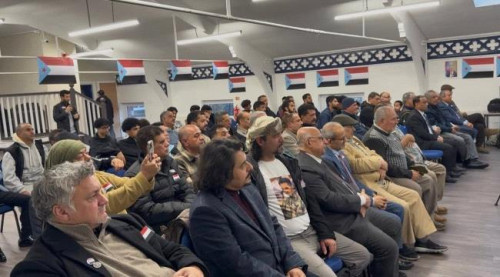 الجالية الجنوبية في بريطانيا تحتفي بانتصارات حضرموت والمهرة