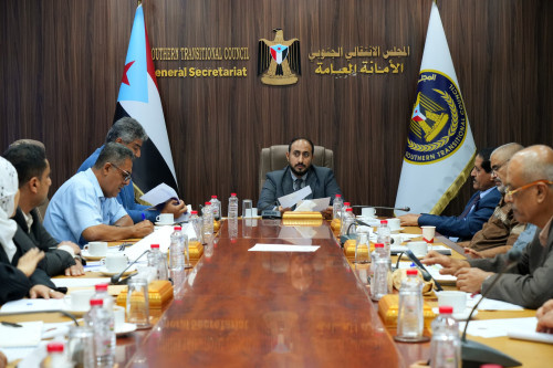 الأمانة العامة تناقش أوضاع الإعلام في الجنوب وتناوله لمستجدات الاحداث على الساحة الوطنية الجنوبية