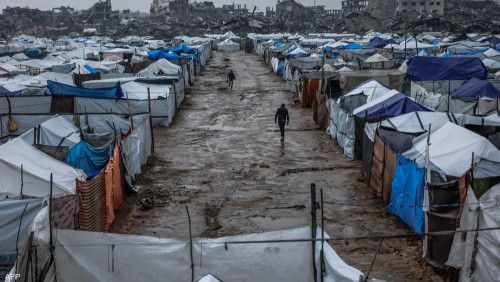 منخفض جوي في غزة.. مقتل 13 جراء البرد الشديد وانهيار المباني منخفض جوي في غزة.. مقتل 13 جراء البرد الشديد وانهيار المباني