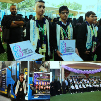 عدن تستقبل طلابها المتفوقين الحاصلين على المركز الاول في التحدي العالمي للروبوت (GRC2025)