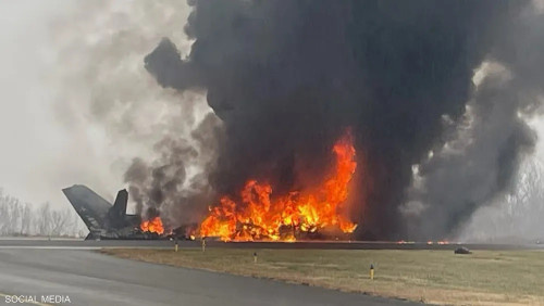 قتلى بعد تحطم طائرة أثناء هبوطها في مطار أميركي