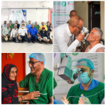 اختتام المخيم الطبي المجاني للعيون في أبين بعد تقديم خدمات نوعية لأكثر من 1500 مستفيد