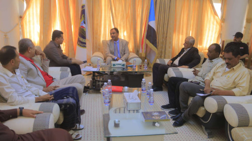 باعوم يناقش الترتيبات الأخيرة لتنفيذ حملة رقابية على أسواق وادي حضرموت