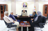 فريق التوجيه والرقابة الرئاسي يلتقي قائد المنطقة العسكرية الثانية