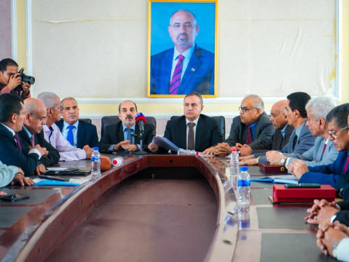 فريق التوجيه والرقابة الرئاسي يطلع على أوضاع جامعة عدن ويؤكد دعم المجلس الانتقالي للنهوض بالتعليم الجامعي