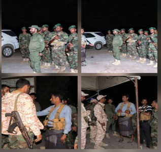 العميد الربيعي يتفقد سير تنفيذ خطة الانتشار والتعزيز الأمني ويشيد بدور قوات الحزام والعمالقة في تأمين عدن