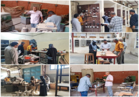 استمرار لجان الجرد في المعاهد التقنية والمهنية بالعاصمة عدن للأسبوع الثاني على التوالي