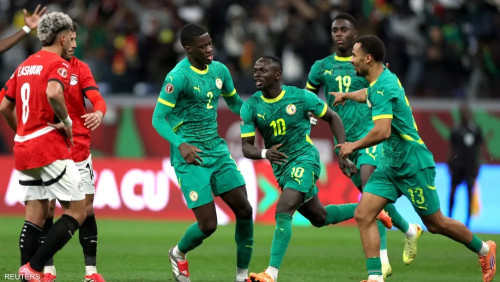بهدف ساديو ماني.. السنغال تهزم مصر وتصل نهائي أمم إفريقيا