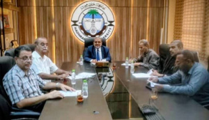 لجنة تأبين الفقيدين بامشموس وبامطرف تطلع على التحضيرات لإقامة الفعالية