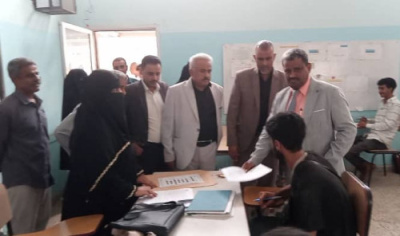 مكتب التعليم الفني يدشن الاختبارات النظرية النهائية للفصل الأول في المعاهد المهنية والتقنية بالعاصمة عدن