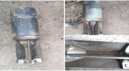 سقوط مقذوف حوثي قرب منزل شمال غرب الضالع