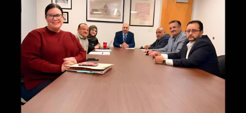 أعضاء الجالية الجنوبية يلتقون عضو الكونجرس الأمريكي تمث كندي في مدينة بافلو ويطلعوه على المستجدات في الجنوب العربي