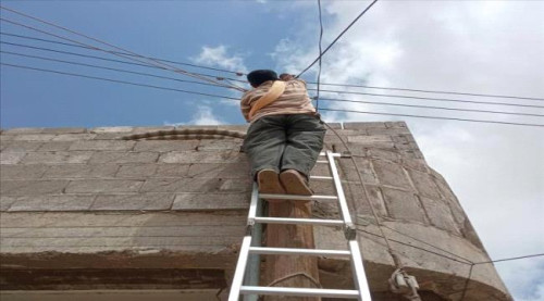 لحج.. حملات ميدانية لفصل الربط العشوائي والمزدوج في الحوطة وتبن