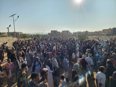 رئيس تنفيذية انتقالي شبوة يتقدم جموع مشيعي جثمان الشهيد خبازي